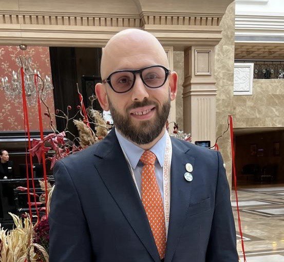 Portrait of Goikhman Yaron, Medical Director of IMC Israeli Medical Center Tashkent